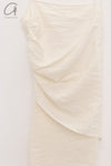 SWAYING 24 Early Spring Silk Suspender Skirt SW-SW25PS2L02-BAI White SW25PS2L02
